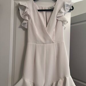 Do+Be White Romper Size S